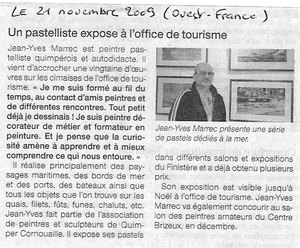 Exposition de Scaër: Décembre 2009